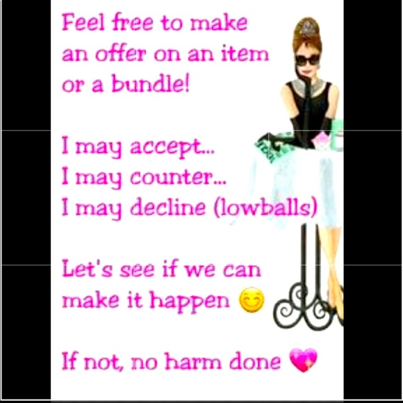 Other - CANT GIVE A GREAT DEAL IF YOU DON’T ASK😊